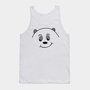 Smiling Panda Tank Top